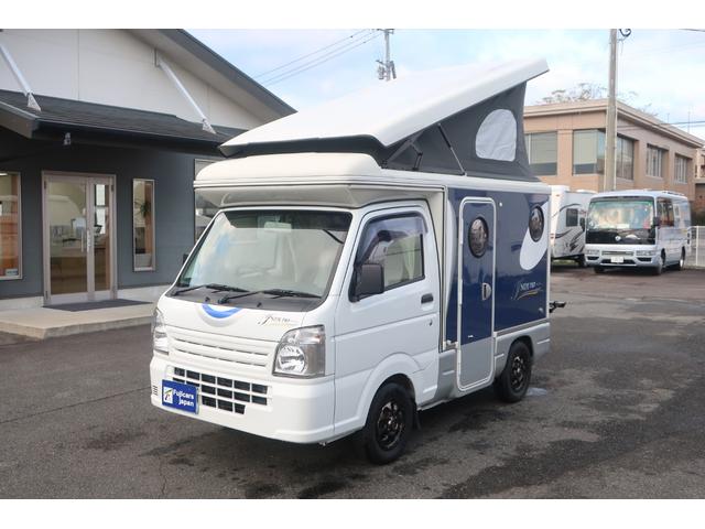 キャリイトラック インディアナＲＶ　インディ７２７　タイプＳ　ＦＦヒーター　インバーター１５００Ｗ　ポップアップルーフ　ワンオーナー車　テレビ　サブバッテリー　シンク　外部電源　走行充電　ナビ切替スイッチ　社外ナビ　Ｂｌｕｅｔｏｏｔｈ　フルセグ　キャンピングカー（51枚目）