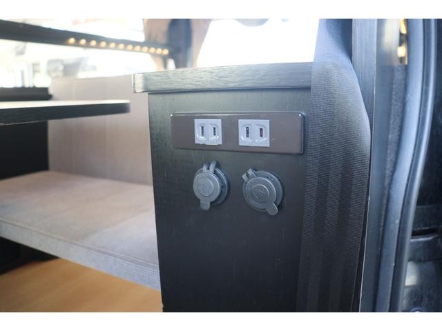 ハイエースバン トイファクトリー トイズボックス470 ナローハイルーフ/先進安全装備/サブバッテリー/走行充電/外部充電/リアヒーター/リアクーラー/LEDヘッドライト/11型ナビ/ETC/デジタルインナーミラー/前後ドライブレコーダー/キャンピングカー(39枚目)