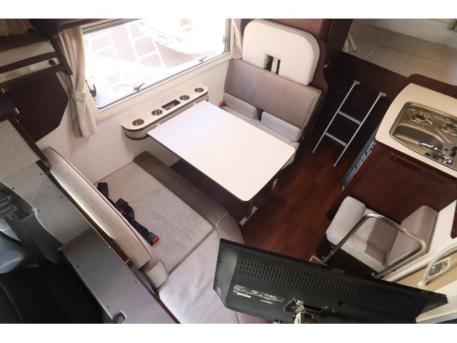 カムロード ナッツＲＶ　クレア５．３Ｘエボリューション　家庭用エアコン　ＦＦヒーター　インバーター１５００Ｗ　トリプルサブ　マックスファン　電子レンジ　テレビ　シャワー　走行充電　外部電源　ナッツオリジナル強化ショック　社外ナビ　ＥＴＣ　キャンピングカー（60枚目）