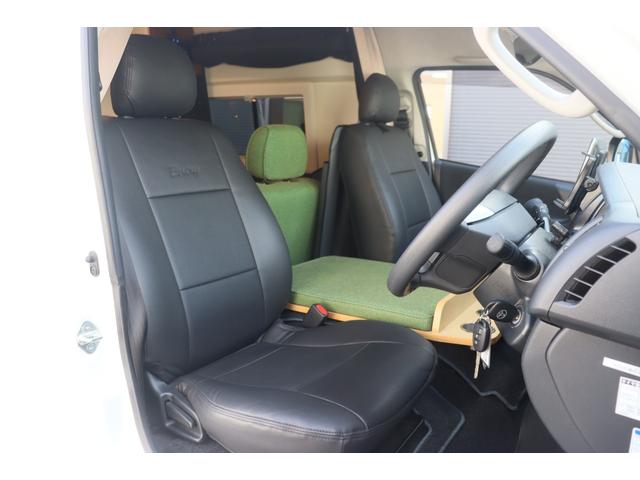 ハイエースバン トイファクトリー バーデングランデ カーサ 家庭用エアコン FFヒーター エアロソーラー オルタネータチャージャー800W 内部電源 インバーター1500W 強化リーフ マックスファン 電子レンジ PVM アルパイン製11インチナビ ETC(12枚目)