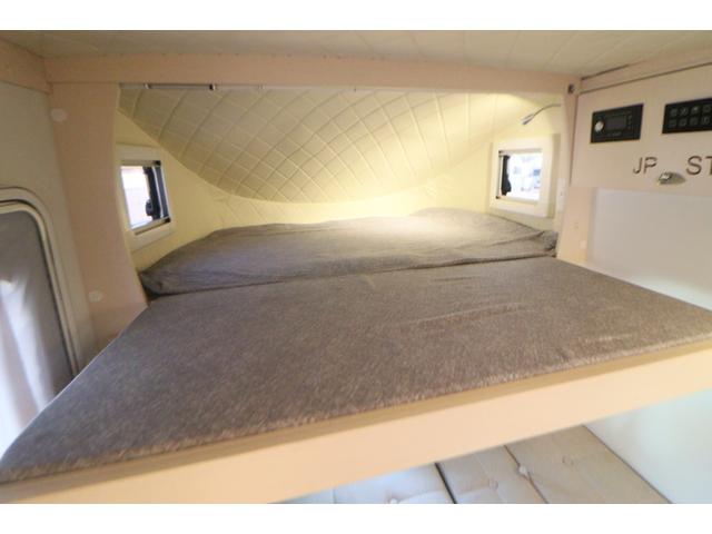 ハイゼットトラック ＪＰスター　ハッピー１＋　４ＷＤ　４００Ａｈリチウム／１２Ｖクーラー／ＦＦヒーター／冷蔵庫／液晶テレビ／電子レンジ／マックスファン／サイバーナビ／ＥＴＣ２．０／前後ドラレコ／前後スタビ／社外ショック／リアエアロ／キャンピングカー（60枚目）