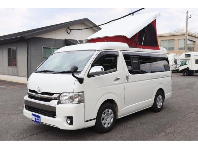 ハイエースバン ケイワークス クラシックバン ポップアップルーフ ワンオーナー/ダークプライムベース/TSS/FFヒーター/サブバッテリー/CTEK充電器/外部充電/1000Wインバーター/床堀8ナンバー/網戸2枚/前後ドラレコ/バックカメラ/キャンピングカー(16枚目)