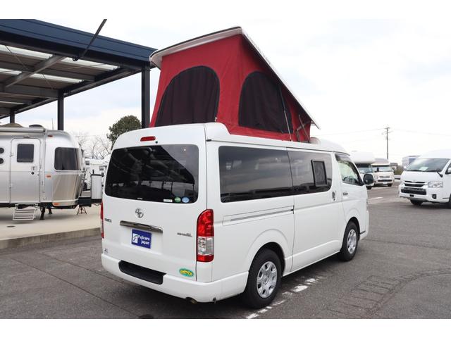 ハイエースバン ケイワークス クラシックバン ポップアップルーフ ワンオーナー/ダークプライムベース/TSS/FFヒーター/サブバッテリー/CTEK充電器/外部充電/1000Wインバーター/床堀8ナンバー/網戸2枚/前後ドラレコ/バックカメラ/キャンピングカー(17枚目)