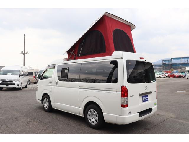 ハイエースバン ケイワークス クラシックバン ポップアップルーフ ワンオーナー/ダークプライムベース/TSS/FFヒーター/サブバッテリー/CTEK充電器/外部充電/1000Wインバーター/床堀8ナンバー/網戸2枚/前後ドラレコ/バックカメラ/キャンピングカー(18枚目)