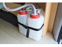 アネックス　ジョイフル　キャンピングカー　シンク　冷蔵庫　サブバッテリー　インバーター３５０Ｗ　走行充電　外部電源　オーニング　フリップダウンモニター　社外１５インチＡＷ　ナビ　フルセグ　Ｂｌｕｅｔｏｏｔｈ　ＥＴＣ（23枚目）