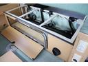 アネックス　ジョイフル　キャンピングカー　シンク　冷蔵庫　サブバッテリー　インバーター３５０Ｗ　走行充電　外部電源　オーニング　フリップダウンモニター　社外１５インチＡＷ　ナビ　フルセグ　Ｂｌｕｅｔｏｏｔｈ　ＥＴＣ（47枚目）
