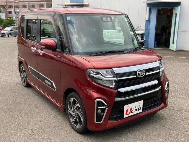 タント カスタムＲＳ　両側パワスライドドア　レーンキープＡ　ＩＳＴＯＰ　クリソナ　地デジフルセグ　ＥＴＣ付き　メモリーナビゲーション　運転席シートヒーター　ナビＴＶ　オートＬＥＤ　ＡＡＣ　ターボエンジン　ＬＥＤライト　ＰＷ（13枚目）