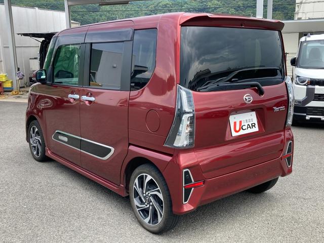 タント カスタムＲＳ　両側パワスライドドア　レーンキープＡ　ＩＳＴＯＰ　クリソナ　地デジフルセグ　ＥＴＣ付き　メモリーナビゲーション　運転席シートヒーター　ナビＴＶ　オートＬＥＤ　ＡＡＣ　ターボエンジン　ＬＥＤライト　ＰＷ（14枚目）