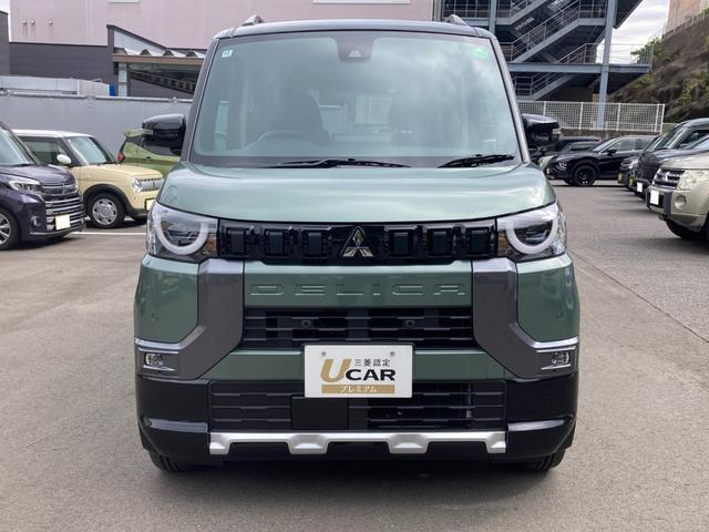 デリカミニ Ｔ　プレミアム　衝突軽減装置　ターボエンジン　オートハイビーム　ＬＫＡ　パワステ　フルタイム４ＷＤ　エアバッグ　ＬＥＤヘッド　ＥＳＣ　サイドカメラ　インテリキー　キーフリー　アルミホイール　ルーフレール　シートヒータ（9枚目）