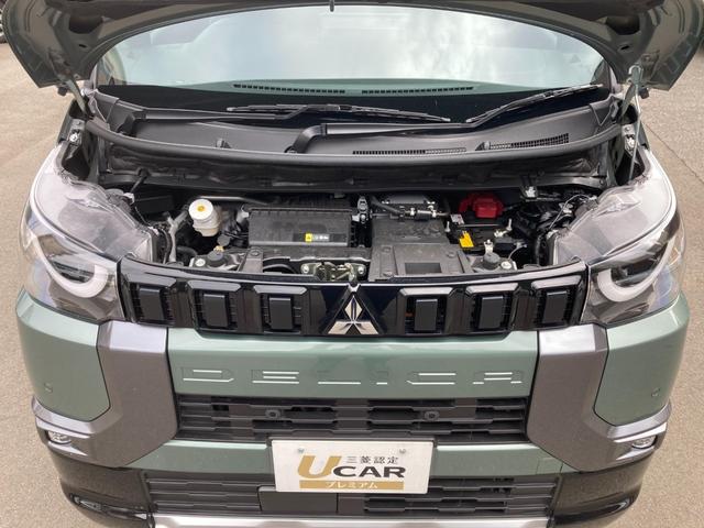 デリカミニ Ｔ　プレミアム　衝突軽減装置　ターボエンジン　オートハイビーム　ＬＫＡ　パワステ　フルタイム４ＷＤ　エアバッグ　ＬＥＤヘッド　ＥＳＣ　サイドカメラ　インテリキー　キーフリー　アルミホイール　ルーフレール　シートヒータ（10枚目）