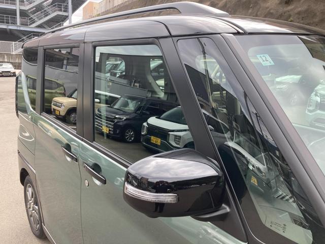 デリカミニ Ｔ　プレミアム　衝突軽減装置　ターボエンジン　オートハイビーム　ＬＫＡ　パワステ　フルタイム４ＷＤ　エアバッグ　ＬＥＤヘッド　ＥＳＣ　サイドカメラ　インテリキー　キーフリー　アルミホイール　ルーフレール　シートヒータ（14枚目）