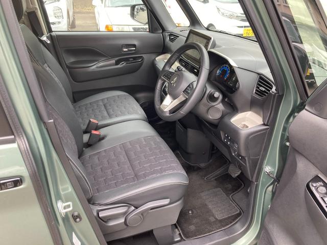 デリカミニ Ｔ　プレミアム　衝突軽減装置　ターボエンジン　オートハイビーム　ＬＫＡ　パワステ　フルタイム４ＷＤ　エアバッグ　ＬＥＤヘッド　ＥＳＣ　サイドカメラ　インテリキー　キーフリー　アルミホイール　ルーフレール　シートヒータ（23枚目）