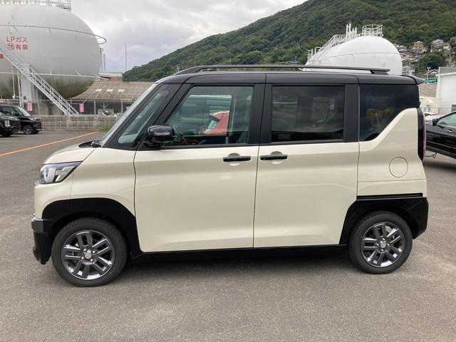 デリカミニ T プレミアム 衝突軽減装置 ターボエンジン オートハイビーム ナビTV LKA パワステ フルタイム4WD エアバッグ LEDヘッド ESC サイドカメラ インテリキー キーフリー アルミホイール ルーフレール(3枚目)