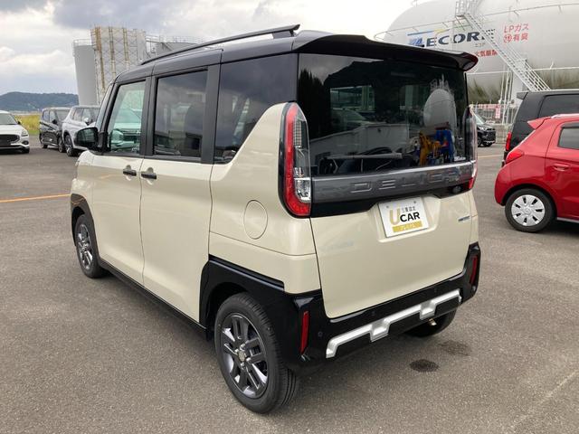 デリカミニ T プレミアム 衝突軽減装置 ターボエンジン オートハイビーム ナビTV LKA パワステ フルタイム4WD エアバッグ LEDヘッド ESC サイドカメラ インテリキー キーフリー アルミホイール ルーフレール(4枚目)