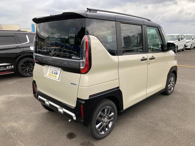 デリカミニ T プレミアム 衝突軽減装置 ターボエンジン オートハイビーム ナビTV LKA パワステ フルタイム4WD エアバッグ LEDヘッド ESC サイドカメラ インテリキー キーフリー アルミホイール ルーフレール(9枚目)