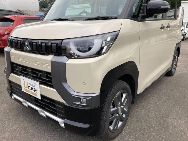 デリカミニ T プレミアム 衝突軽減装置 ターボエンジン オートハイビーム ナビTV LKA パワステ フルタイム4WD エアバッグ LEDヘッド ESC サイドカメラ インテリキー キーフリー アルミホイール ルーフレール(14枚目)