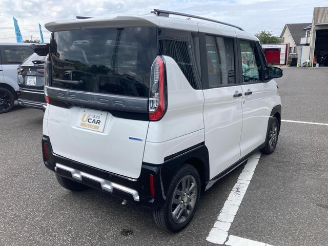 デリカミニ Ｇ　プレミアム　バックモニター　サイドカメラ　ＡＣＣ　フロントカメラ　ルーフレール　ＬＥＤヘッドライト　４ＷＤ　アルミホイール　シートヒーター　スマートキー　オートエアコン　横滑り防止機能　アイドリングストップ（6枚目）