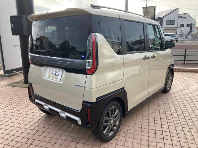 デリカミニ Ｇ　プレミアム　ワンセグ　アダプティブクルーズコントロール　オートマチックハイビーム　ＬＥＤ　シートヒーター　ベンチシート　ルーフレール　エアコン　コーナーセンサー　パワステ　アルミホイール　キーレスエントリー（6枚目）