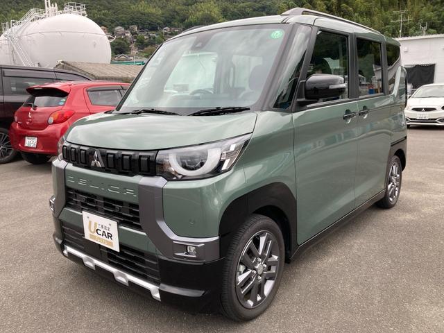 デリカミニ Ｇ　プレミアム　ワンセグ　アダプティブクルーズコントロール　オートマチックハイビーム　ＬＥＤ　シートヒーター　ベンチシート　ルーフレール　エアコン　コーナーセンサー　パワステ　アルミホイール　キーレスエントリー（2枚目）