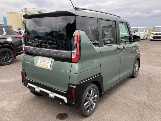 デリカミニ Ｇ　プレミアム　ワンセグ　アダプティブクルーズコントロール　オートマチックハイビーム　ＬＥＤ　シートヒーター　ベンチシート　ルーフレール　エアコン　コーナーセンサー　パワステ　アルミホイール　キーレスエントリー（6枚目）