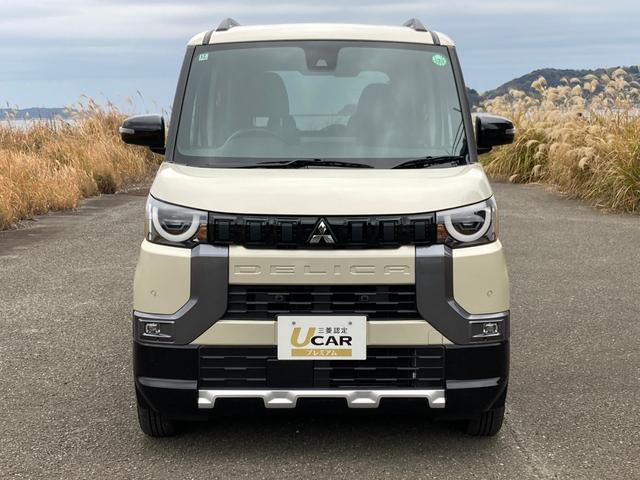 デリカミニ Ｔ　プレミアム　衝突軽減装置　オートハイビーム　ＬＫＡ　寒冷地　パワステ　Ａライト　フルタイム４ＷＤ　エアバッグ　ＬＥＤヘッド　ＥＳＣ　サイドカメラ　クルコン　キーフリー　ルーフレール　シートヒータ　セキュリティ（9枚目）