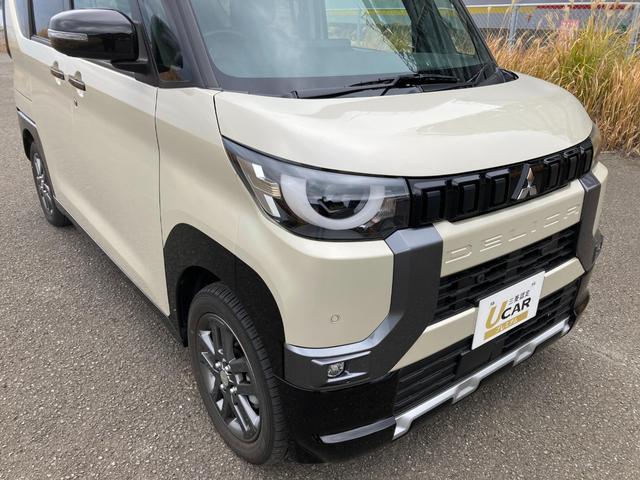 デリカミニ Ｔ　プレミアム　衝突軽減装置　オートハイビーム　ＬＫＡ　寒冷地　パワステ　Ａライト　フルタイム４ＷＤ　エアバッグ　ＬＥＤヘッド　ＥＳＣ　サイドカメラ　クルコン　キーフリー　ルーフレール　シートヒータ　セキュリティ（12枚目）