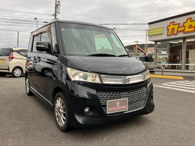 パレットＳＷ ＴＳ　フルセグテレビ　ナビ＆ＴＶ　Ｒカメ　全席ＰＷ　キーレススタート　盗難防止　ベンチシートフルフラット　ターボモデル　ＡＵＴＯエアコン　パワステ　ＥＴＣ　衝突安全ボディ　ベンチシート　運転席エアバッグ（3枚目）