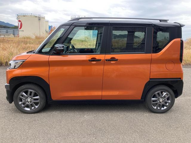 デリカミニ Ｔ　プレミアム　衝突軽減装置　オートハイビーム　ＬＫＡ　寒冷地　パワステ　Ａライト　フルタイム４ＷＤ　エアバッグ　ＬＥＤヘッド　ＥＳＣ　サイドカメラ　クルコン　キーフリー　ルーフレール　シートヒータ　セキュリティ（3枚目）