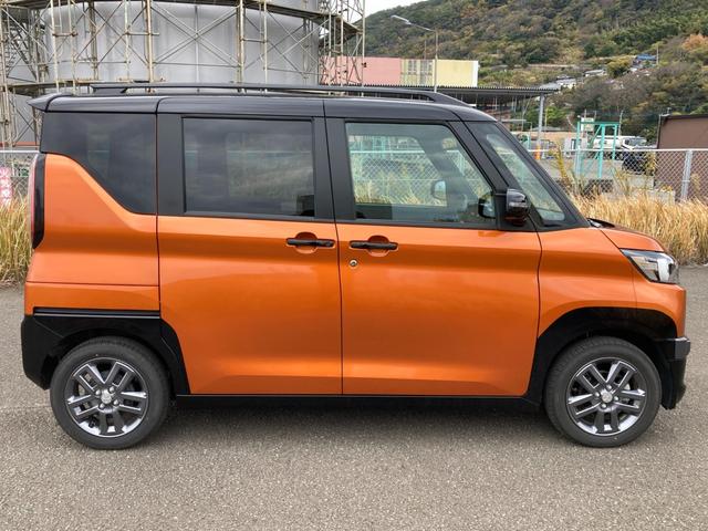 デリカミニ Ｔ　プレミアム　衝突軽減装置　オートハイビーム　ＬＫＡ　寒冷地　パワステ　Ａライト　フルタイム４ＷＤ　エアバッグ　ＬＥＤヘッド　ＥＳＣ　サイドカメラ　クルコン　キーフリー　ルーフレール　シートヒータ　セキュリティ（7枚目）