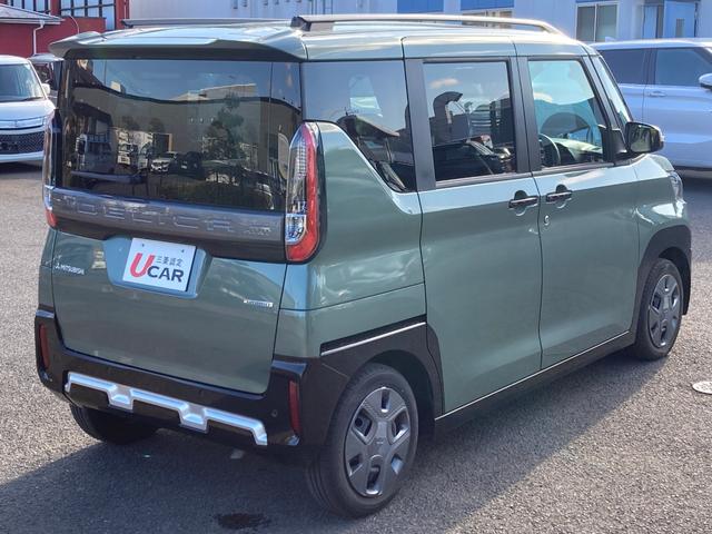 デリカミニ Ｔ　エアコン　キーフリー　前席シートヒーター　ルーフレール　ＥＴＣ　ＬＥＤヘッドライト　ｉストップ　クリアランスソナー　スマートキー　エアバッグ　盗難防止　ベンチシート　ターボ　レーダーブレーキ（6枚目）