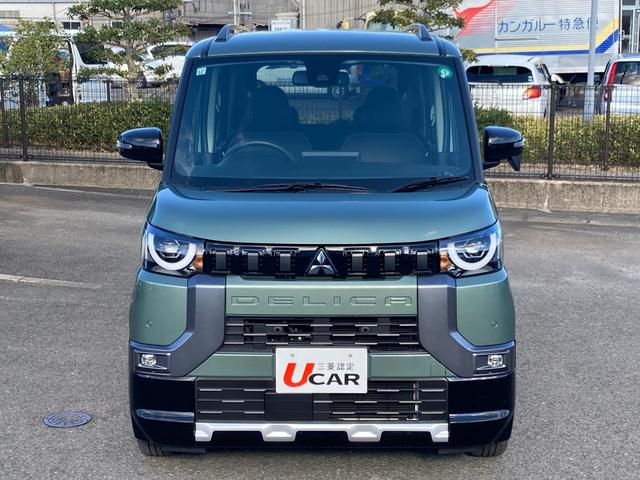 デリカミニ Ｔ　エアコン　キーフリー　前席シートヒーター　ルーフレール　ＥＴＣ　ＬＥＤヘッドライト　ｉストップ　クリアランスソナー　スマートキー　エアバッグ　盗難防止　ベンチシート　ターボ　レーダーブレーキ（9枚目）