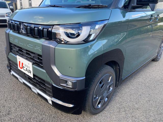 デリカミニ Ｔ　エアコン　キーフリー　前席シートヒーター　ルーフレール　ＥＴＣ　ＬＥＤヘッドライト　ｉストップ　クリアランスソナー　スマートキー　エアバッグ　盗難防止　ベンチシート　ターボ　レーダーブレーキ（11枚目）