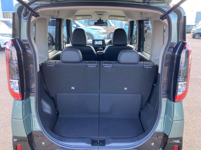 デリカミニ Ｔ　エアコン　キーフリー　前席シートヒーター　ルーフレール　ＥＴＣ　ＬＥＤヘッドライト　ｉストップ　クリアランスソナー　スマートキー　エアバッグ　盗難防止　ベンチシート　ターボ　レーダーブレーキ（19枚目）