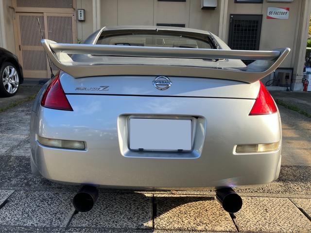 フェアレディＺ バージョンＳ　６ＭＴ　点検記録簿　アミューズＲ１チタンマフラー　エンケイ１８インチアルミホイール　ラルグス車高調　ブレンボ　ＥＴＣ　タペットカバー　クラッチ一式　ロアアーム　リアクランクオイルシール交換済み（12枚目）