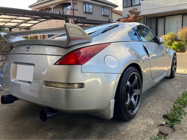 フェアレディＺ バージョンＳ　６ＭＴ　点検記録簿　アミューズＲ１チタンマフラー　エンケイ１８インチアルミホイール　ラルグス車高調　ブレンボ　ＥＴＣ　タペットカバー　クラッチ一式　ロアアーム　リアクランクオイルシール交換済み（17枚目）