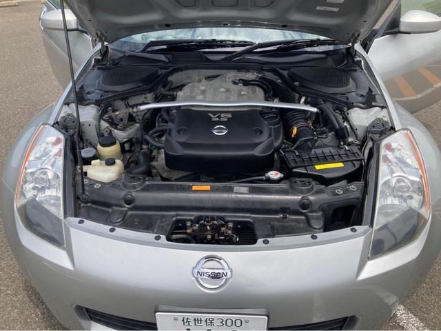 フェアレディＺ バージョンＳ　６ＭＴ　点検記録簿　アミューズＲ１チタンマフラー　エンケイ１８インチアルミホイール　ラルグス車高調　ブレンボ　ＥＴＣ　タペットカバー　クラッチ一式　ロアアーム　リアクランクオイルシール交換済み（23枚目）