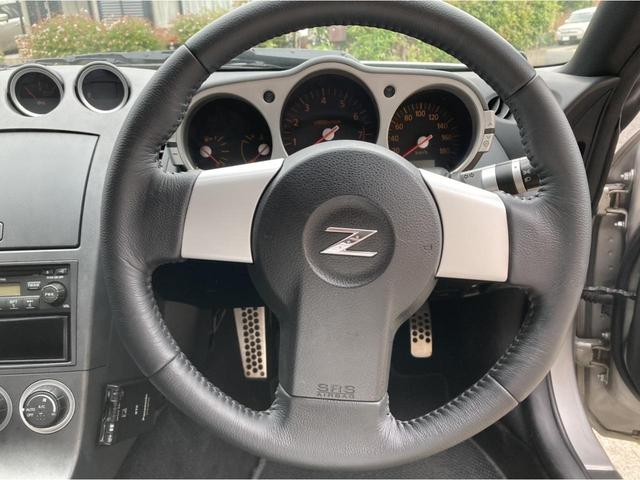 フェアレディＺ バージョンＳ　６ＭＴ　点検記録簿　アミューズＲ１チタンマフラー　エンケイ１８インチアルミホイール　ラルグス車高調　ブレンボ　ＥＴＣ　タペットカバー　クラッチ一式　ロアアーム　リアクランクオイルシール交換済み（30枚目）