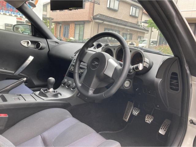 フェアレディＺ バージョンＳ　６ＭＴ　点検記録簿　アミューズＲ１チタンマフラー　エンケイ１８インチアルミホイール　ラルグス車高調　ブレンボ　ＥＴＣ　タペットカバー　クラッチ一式　ロアアーム　リアクランクオイルシール交換済み（34枚目）