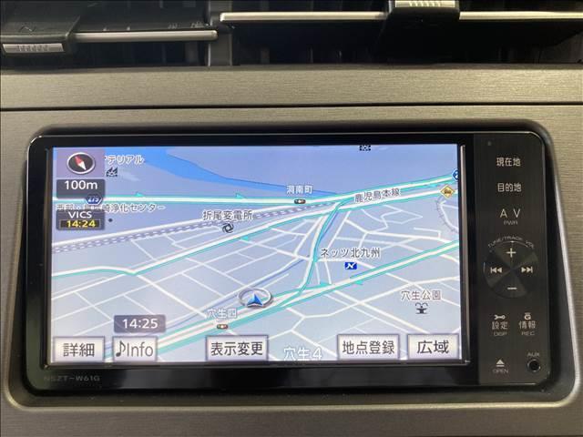 プリウス Ｓツーリングセレクション　Ｓ　ツーリングセレクション・ナビ・バックカメラ・フルセグ・ＤＶＤ・Ｂｌｕｅｔｏｏｔｈ・ＥＴＣ・障害物センサー・横滑り防止・スマートキー・ＨＩＤライト・アルミ・禁煙車（6枚目）