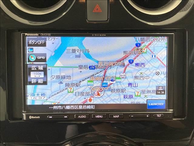 ノート ｅ－パワー　Ｘ　禁煙車　安全装置　社外ナビ　ＥＴＣ　横滑り防止装置　衝突軽減ブレーキ　障害物センサー　Ｂｌｕｅｔｏｏｔｈ接続　スマートキー（6枚目）
