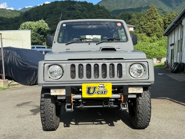 ジムニー 　社外バンパー　社外マフラー　社外ハンドル　全塗装　リフトアップ　　１６インチアルミホイール　ＭＴタイヤ　ＥＴＣ（3枚目）