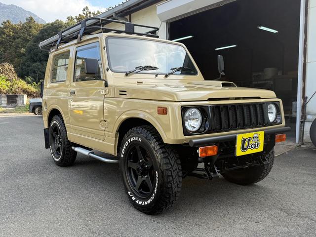 ジムニー ワイルドウインドリミテッド　オールペイント　社外バンパー　ディスプレイオーディオ　サイドステップ　ルーフキャリア　１６インチアルミホイール　タンクガード（2枚目）