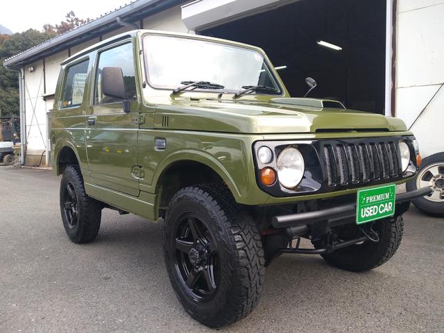 ジムニー ランドベンチャー　リフトアップ　全塗装済　社外バンパー　社外グリル　１６インチアルミホイール　ＭＴタイヤ　ＥＴＣ（2枚目）