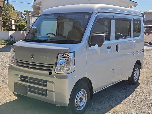 エブリイ PAリミテッド 登録済み未使用車 AT パワーウィンド キーレスエントリー ルーフコンソール USBチャージャー パーキングセンサー アイドリングストップ スズキセーフティサポート(9枚目)