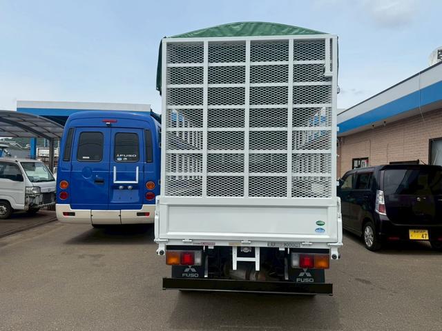 キャンター 　家畜運搬車　ディーゼル車　鉄板張り　マニュアル車　新品ウインチ　新品ホロ　三方開　ＥＴＣ（16枚目）