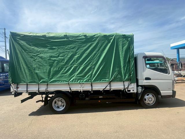 キャンター 　３ｔ　オートマ車　ドライブレコーダー　精巧ラック（楽々ゲート）　新品ウインチ　ＥＴＣ　ディーゼル車　エアコン　パワーステアリング　パワーウィンドウ　運転席エアバッグ（8枚目）