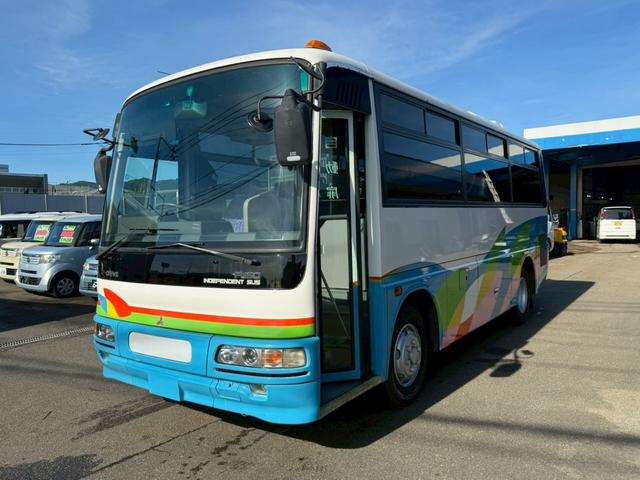 エアロミディ 　マニュアル車　ドライブレコーダー　バックモニター　２７人乗り　片側トランク　ディーゼル車　オートスイングドア（36枚目）