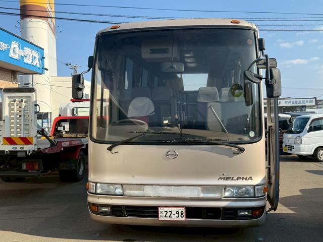 メルファ 　２９人乗り・６速マニュアル車・エンジンアンダーフロア・スイングドア・リクライニングシート・ドライブレコーダー・ナビ・バックモニター（2枚目）