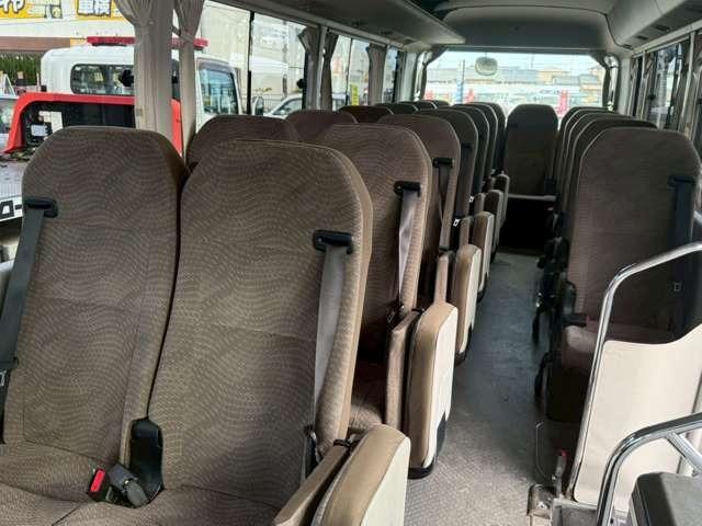 コースター ＧＸ　２８人乗り・自動スイングドア・オートマ・冷蔵庫・オートエアコン・ＥＴＣ・バックカメラ・ナビゲーション・オートステップ・リクライニングシート（38枚目）