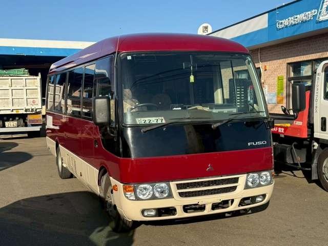 ローザ 　２９人乗り　エアサス・オートステップ・冷蔵庫・ＥＴＣ・フロントダウンエアサスニーリン付き・リクライニングモケットシート・１８０馬力・ターボ付き（4枚目）